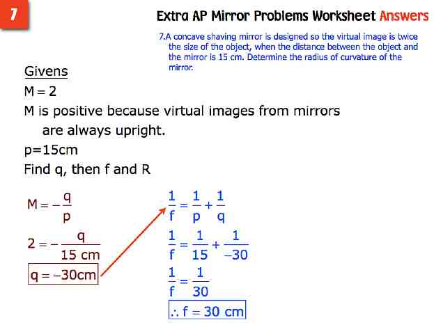 AP Extra Mirror Probs Answers.010-003